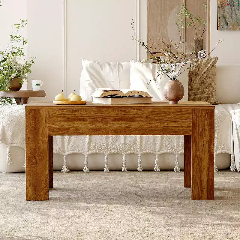 Multi-Function Center Table with Hidden Storage and Tactical Features Coffee Table Kids Desk Small Table