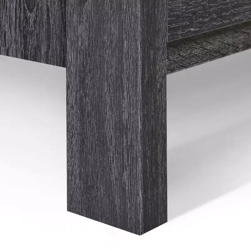 GDFStudio Titeca Contemporary 2 Drawer Wood Nightstands (Set of 2)