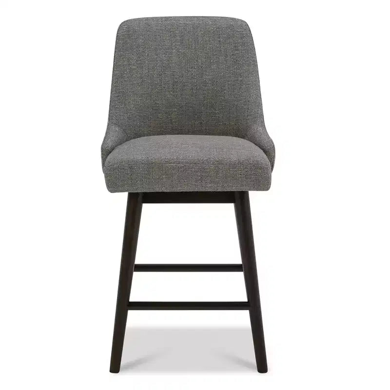 Spruce&Spring Upholstered Counter Height Swivel Bar Stools