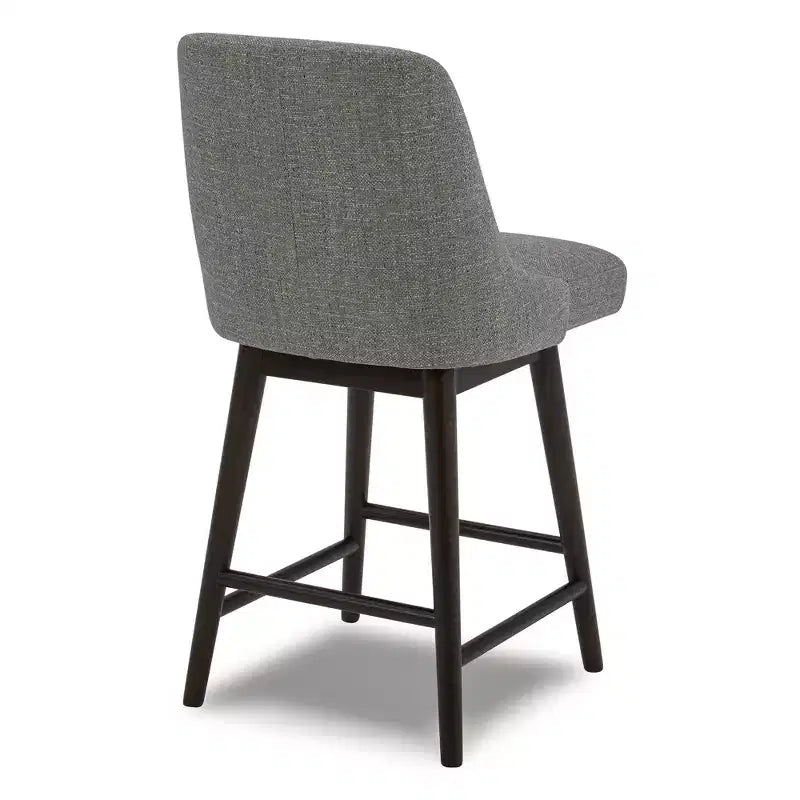 Spruce&Spring Upholstered Counter Height Swivel Bar Stools
