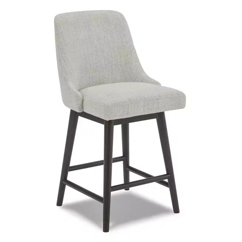 Spruce&Spring Upholstered Counter Height Swivel Bar Stools