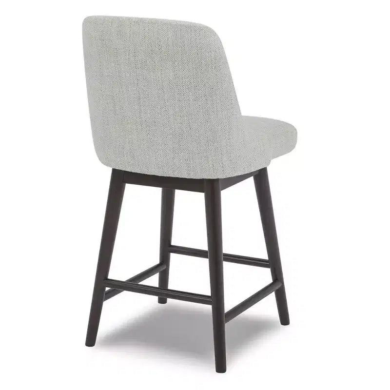 Spruce&Spring Upholstered Counter Height Swivel Bar Stools