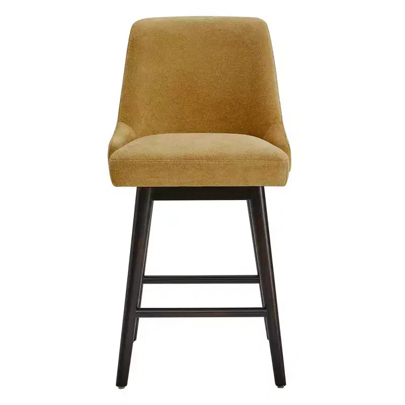 Spruce&Spring Upholstered Counter Height Swivel Bar Stools