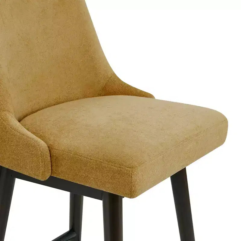 Spruce&Spring Upholstered Counter Height Swivel Bar Stools