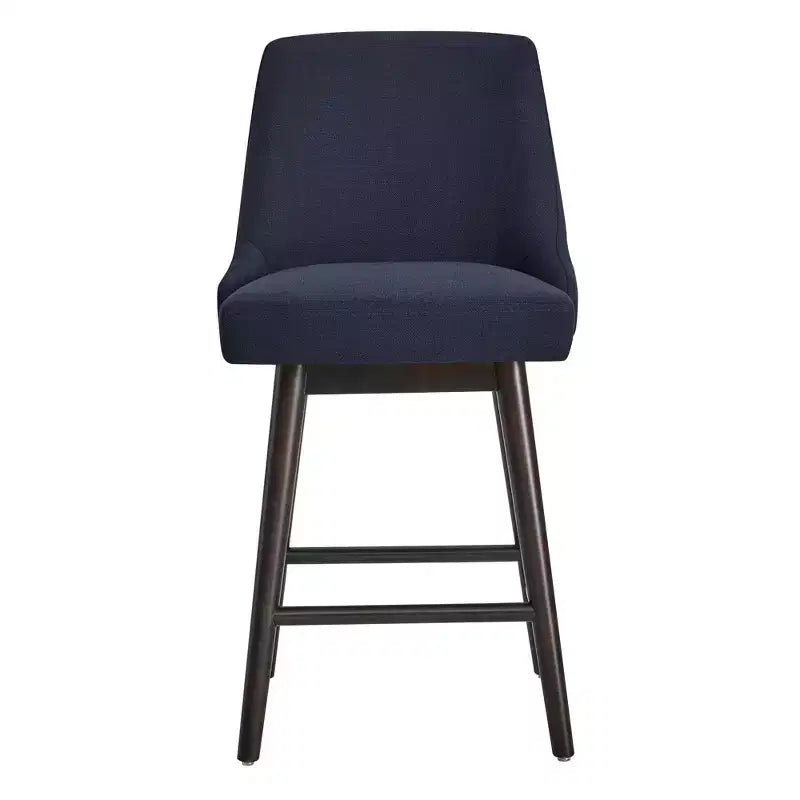 Spruce&Spring Upholstered Counter Height Swivel Bar Stools