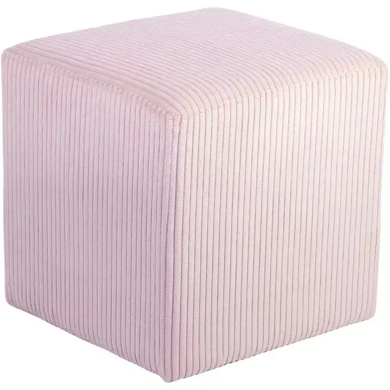 Meridian Furniture,Roy Microsuede Fabric Ottoman/Stool