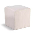 Meridian Furniture,Roy Microsuede Fabric Ottoman/Stool