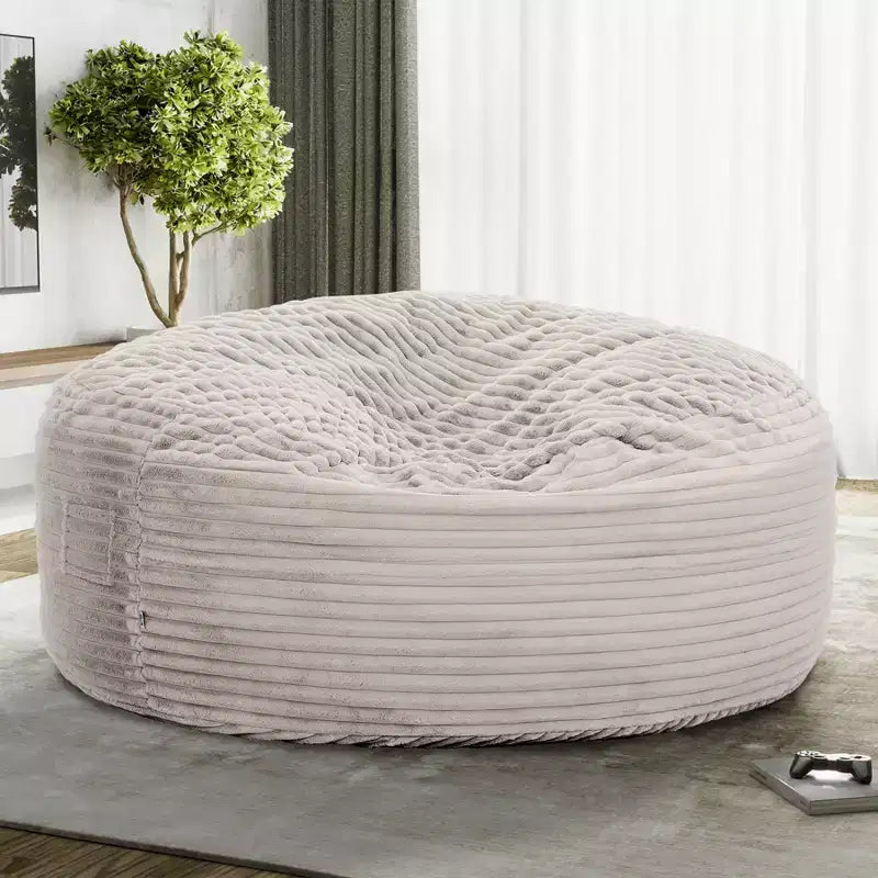 HomeStock Bala 5ft Faux Fur Foam Bean Bag