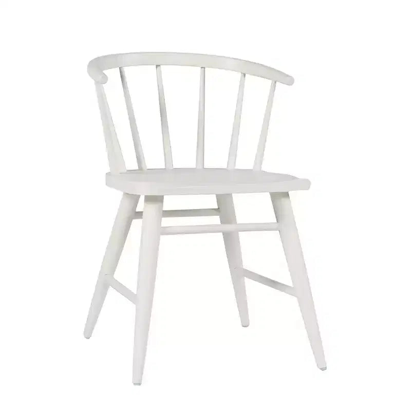 Jofran,Fitz Traditional Solid Wood Curved Back Spindle Dining Chair (Set of 2)