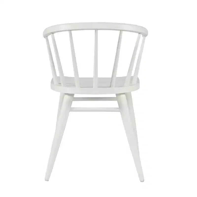 Jofran,Fitz Traditional Solid Wood Curved Back Spindle Dining Chair (Set of 2)
