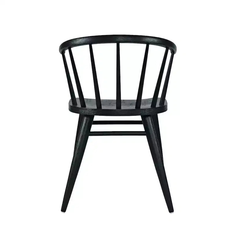 Jofran,Fitz Traditional Solid Wood Curved Back Spindle Dining Chair (Set of 2)
