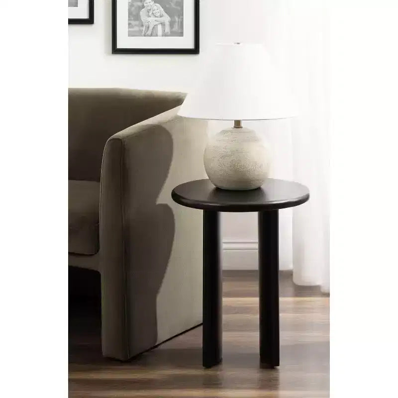 Kate and Laurel Erys Wood Side Table