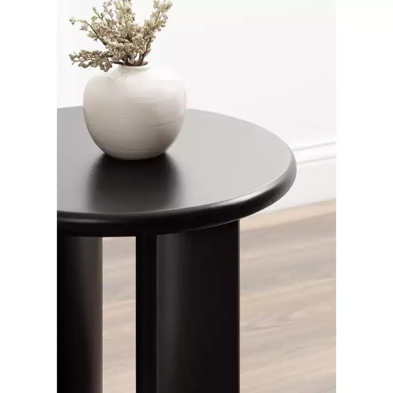 Kate and Laurel Erys Wood Side Table