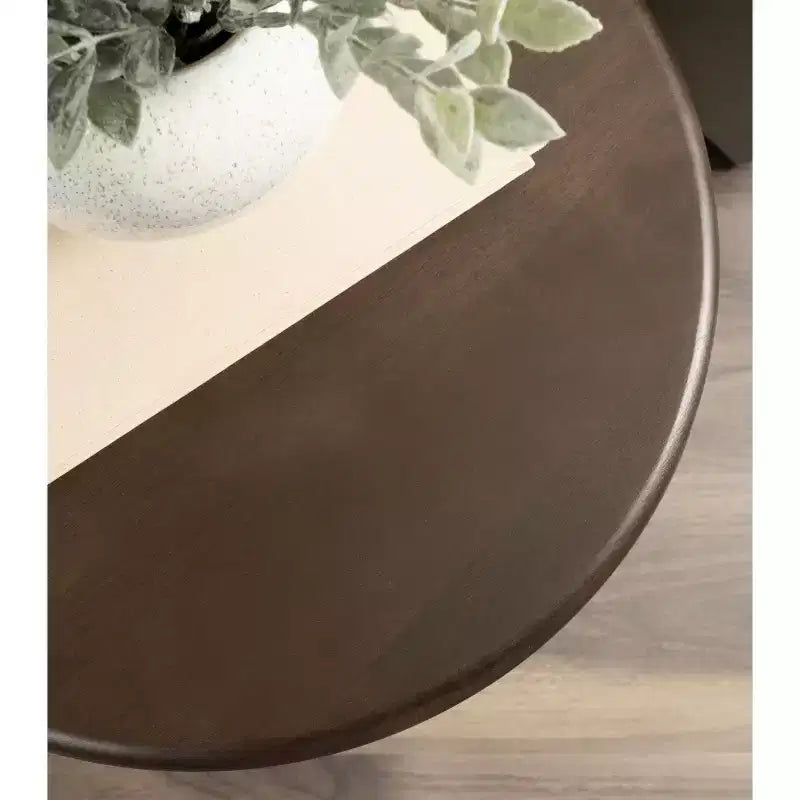 Kate and Laurel Erys Wood Side Table