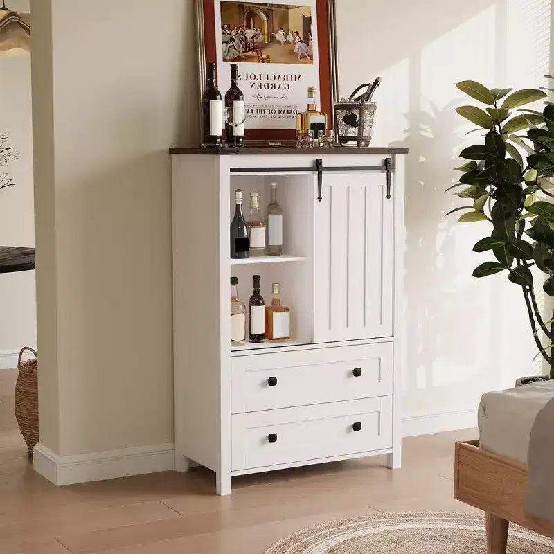 5-Drawer Dresser, Modern Wooden Bedroom Chest of Drawers With Storage Drawers, Farmhouse Style TV Stand for Living Room, Bedroom, Hallway
