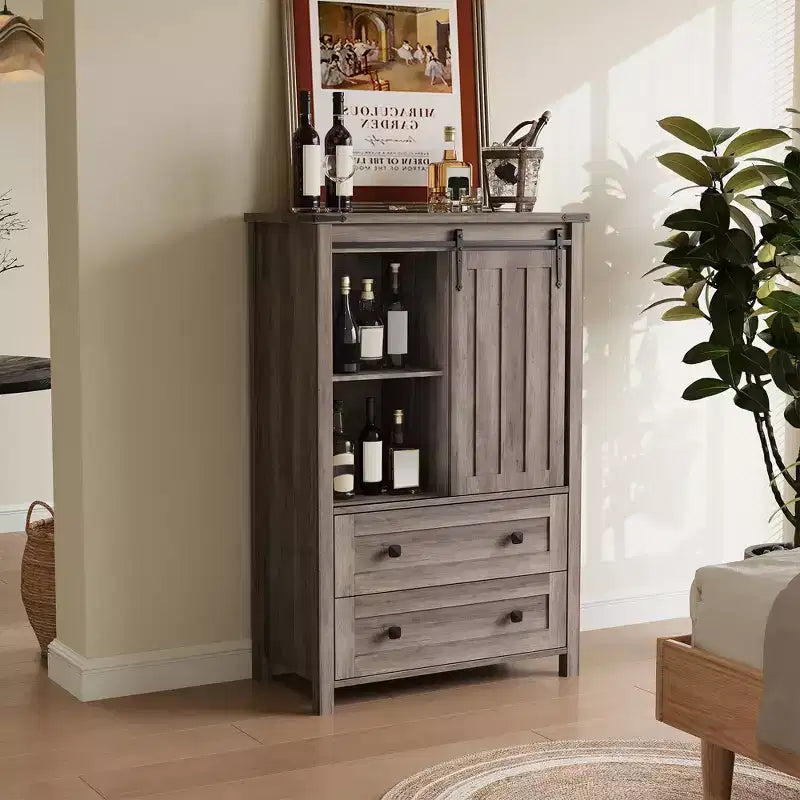 5-Drawer Dresser, Modern Wooden Bedroom Chest of Drawers With Storage Drawers, Farmhouse Style TV Stand for Living Room, Bedroom, Hallway
