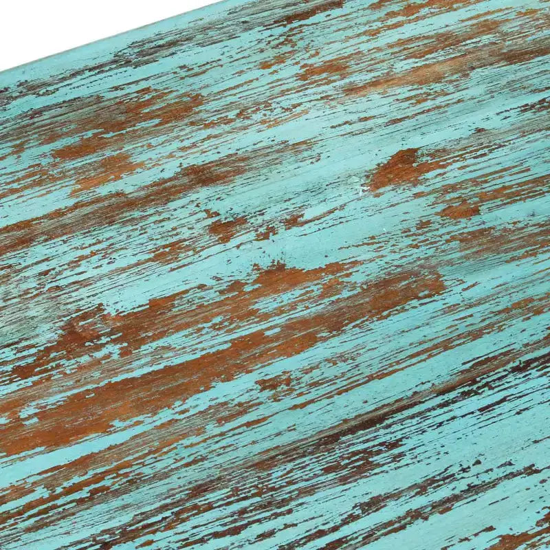 vidaXL Coffee Table Multicolor Solid reclaimed wood 43.3 x 19.7 x 13.4 in