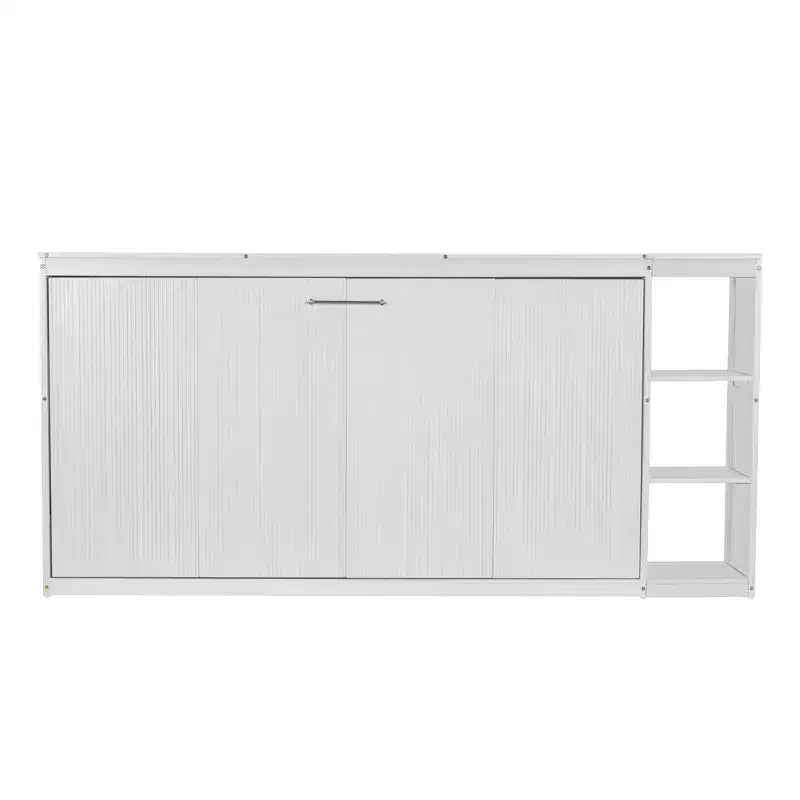 Murphy Bed Wall Bed with Bookshelf, Cabinet Bed Folding Wall Bed for Guest Room Office