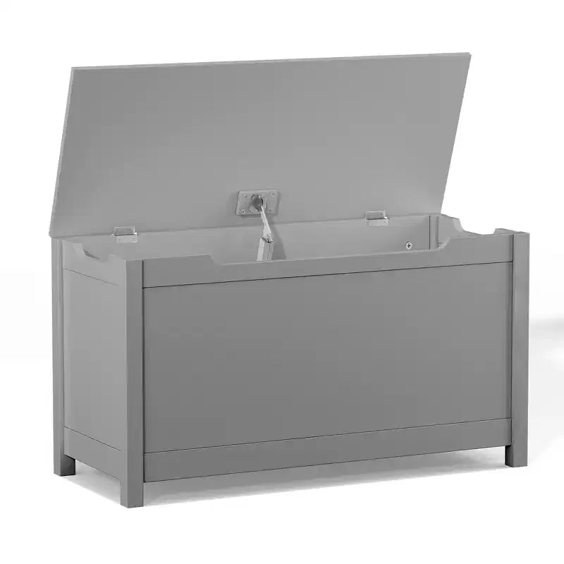 Whisen Kids Toy Box Storage, Utility Storage Cabinets with Safety Hinged Lid for Ages 2+, Quick Assembly