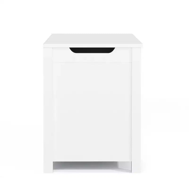 Whisen Kids Toy Box Storage, Utility Storage Cabinets with Safety Hinged Lid for Ages 2+, Quick Assembly