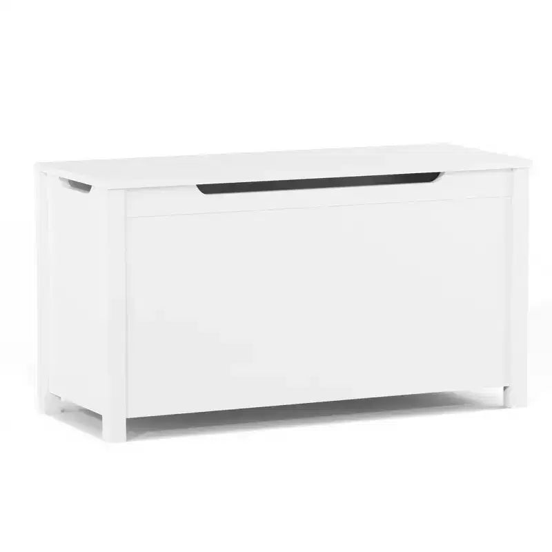 Whisen Kids Toy Box Storage, Utility Storage Cabinets with Safety Hinged Lid for Ages 2+, Quick Assembly