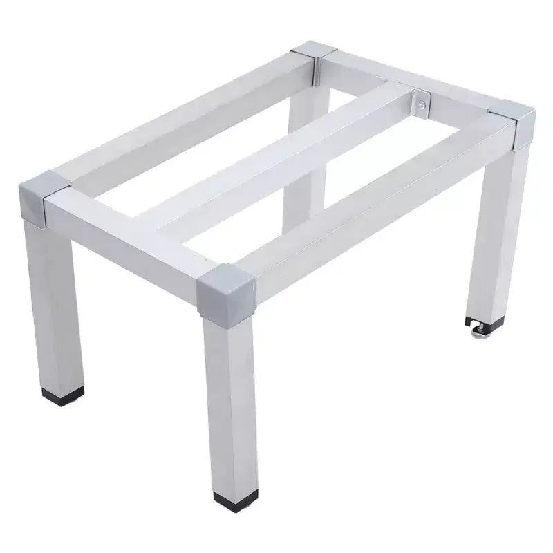 Aluminum Dunnage Rack 1000 Lbs Capacity - Heavy Duty Commercial Storage Rack for Restaurant, Supermarket, Kitchen