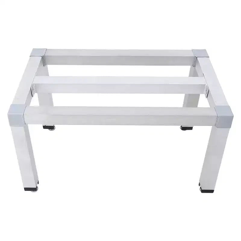 Aluminum Dunnage Rack 1000 Lbs Capacity - Heavy Duty Commercial Storage Rack for Restaurant, Supermarket, Kitchen