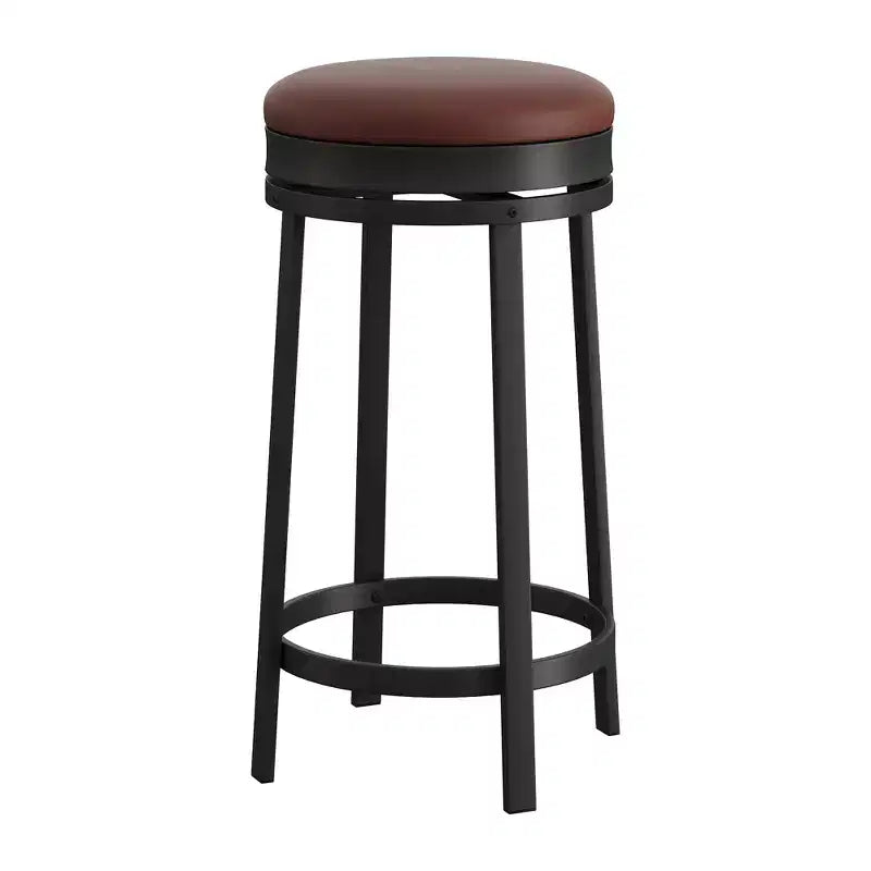 COZONY Swivel Bar Stools Set, Counter Height Adjustable Stools, Kitchen Island Stools for Breakfast Nook, Home Bar, Counter Dining