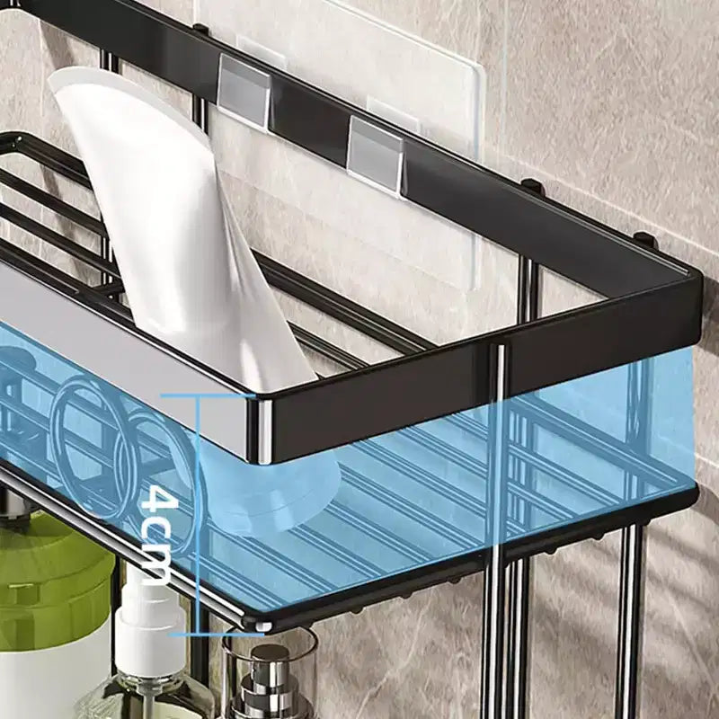 Bathroom Organizer Over Toilet,Over The Toilet Storage Shelf,No Drilling Toilet Shelf Rack and Stand,Space Saver for Small Space,Home Organizer Shelf
