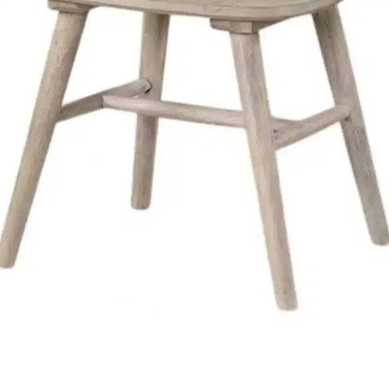 Royal Hampton Dining Chair Set of 2, Spindle Back and Shaker Legs, Black Wood
