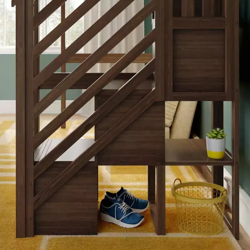 Classic Twin High Loft with Staircase