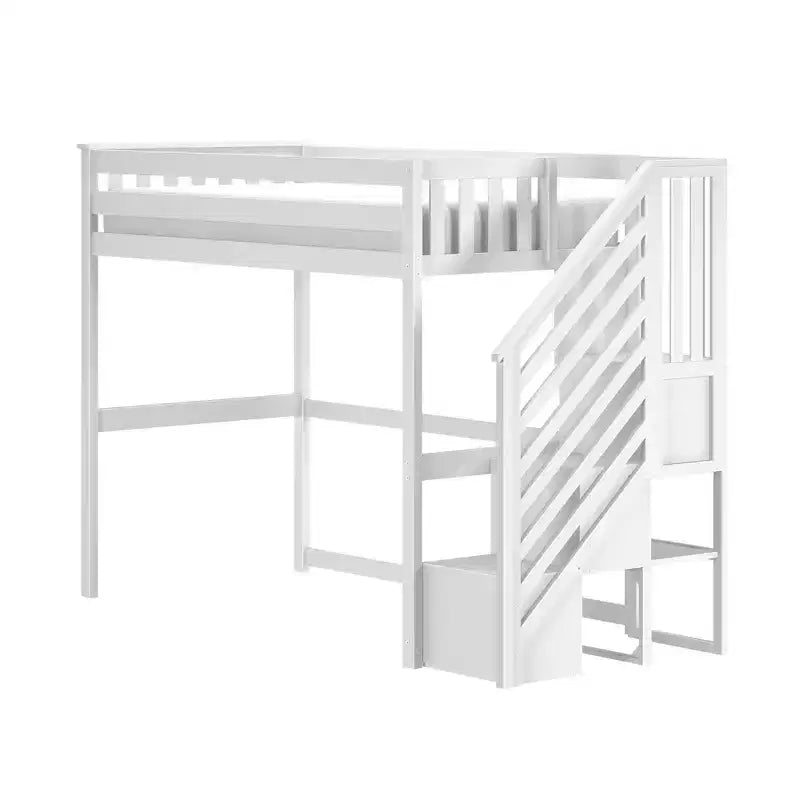 Classic Twin High Loft with Staircase