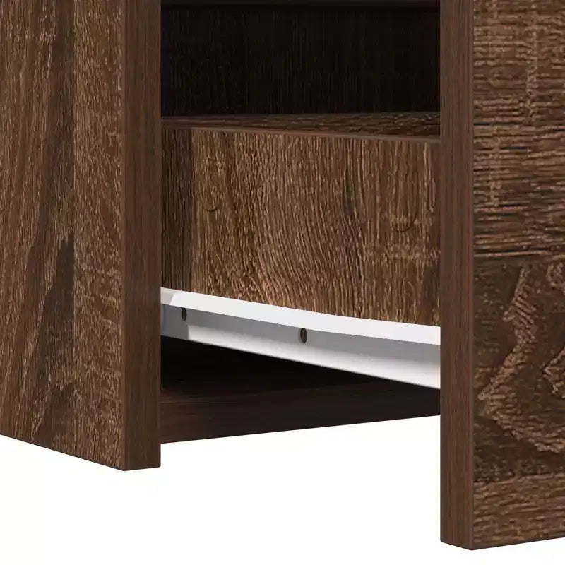 Clihome Modern Minimalist Dressing Table, Elegant Vanity with Clear Mirror and Smart Storage Drawers Design for Daily Organization