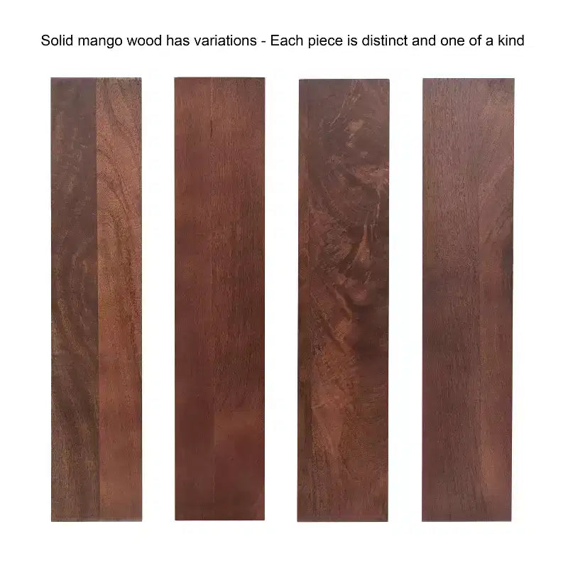 Kate and Laurel Aarstad Wood Side Table, 16x14x22, Walnut Brown