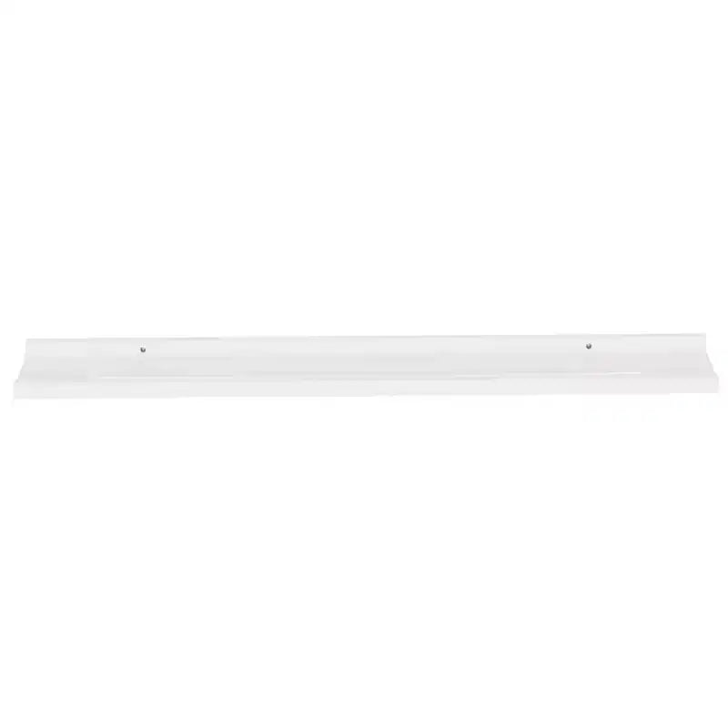 Wall Shelf Set of 2 High gloss white MDF Medium Wall mounting