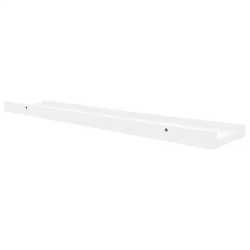 Frame Ledge Shelf Set of 2 White MDF 23.6 in x 3.5 in x 1.2 in