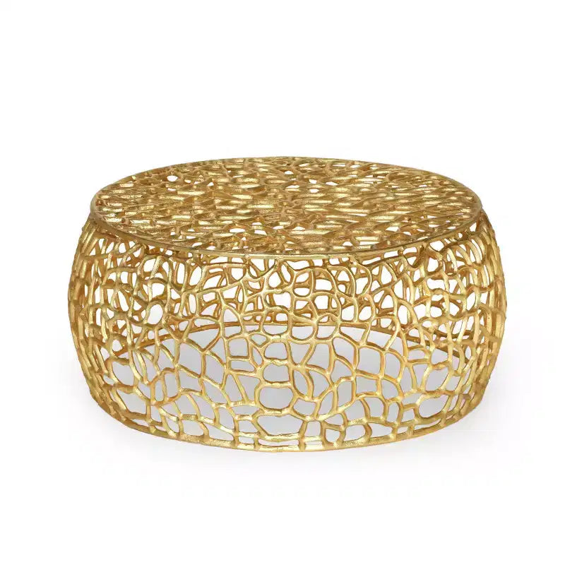 Living Room Mesh Coffee Table for Contemporary Spaces