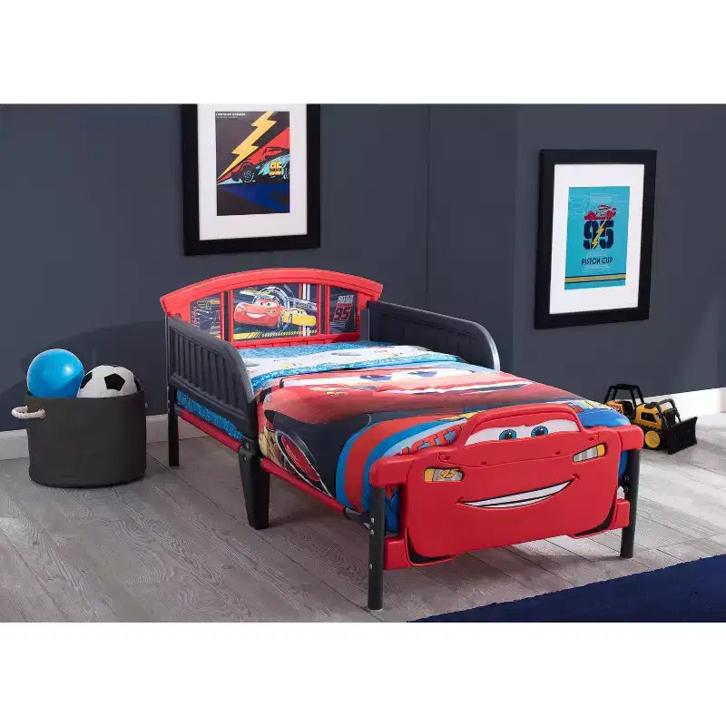 Lit pour tout-petits 3D Cars