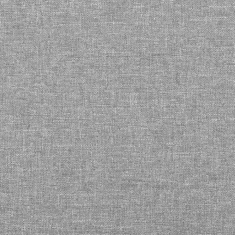 Bed Frame Light Grey 100% polyester fabric, plywood, engineered wood