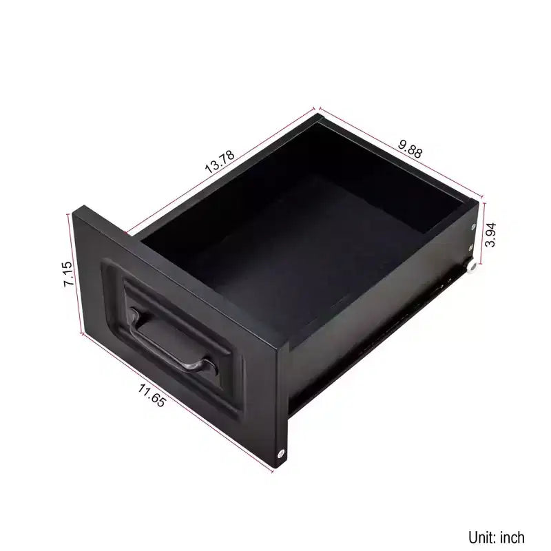 L Shaped Computer Desk With Hutch, Office Corner Desk with Drawer & Bookshelf, Study Table Writing Desk, Gaming Computer Desk for Study Room Black