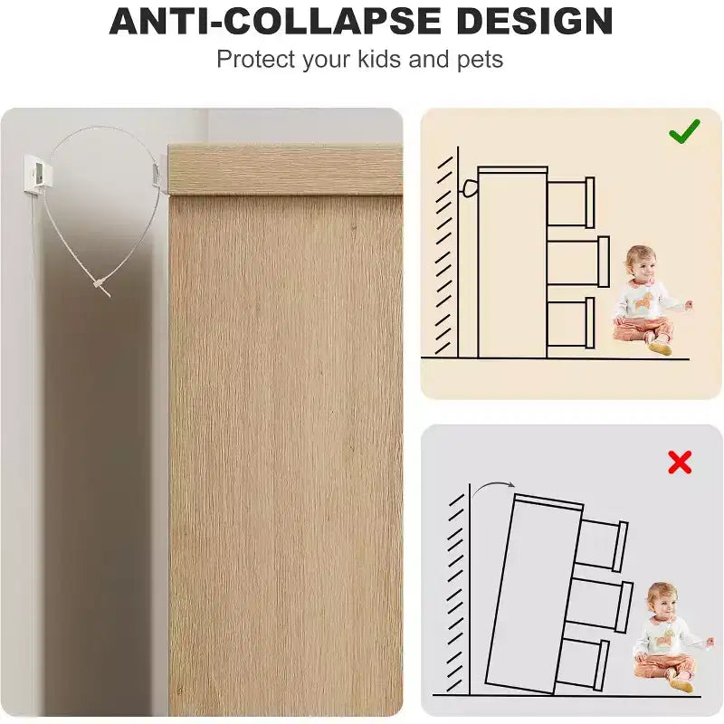 Commode Naturelle à 7 Tiroirs avec Poignées Encastrées, Organisateur de Rangement Moderne pour Salon, Chambre de Bébé, Couloir, Armoire Polyvalente Fini Bois