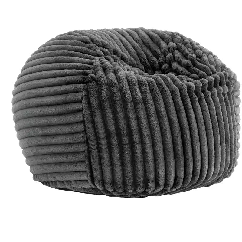 Fauteuil poire avec housse amovible et fermeture éclair, canapé paresseux moelleux avec mousse à mémoire de forme, chaise longue confortable pour le salon
