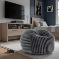 Fauteuil poire avec housse amovible et fermeture éclair, canapé paresseux moelleux avec mousse à mémoire de forme, chaise longue confortable pour le salon