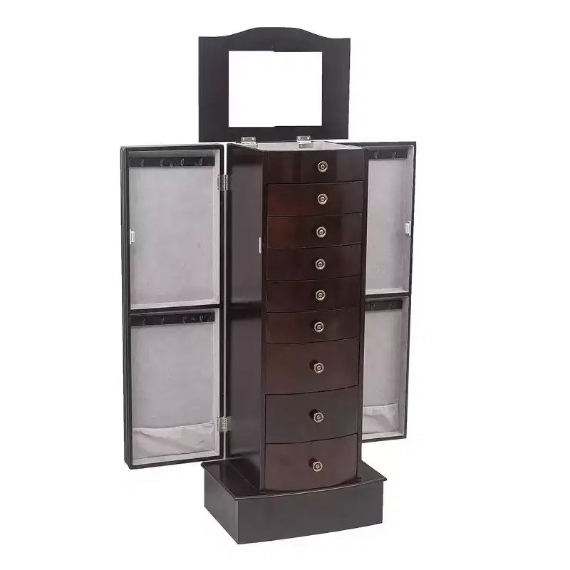 16.9'' Wide Freestanding Jewelry Armoire