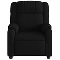 vidaXL Massage Recliner Chair - Light Gray Manual Push Back