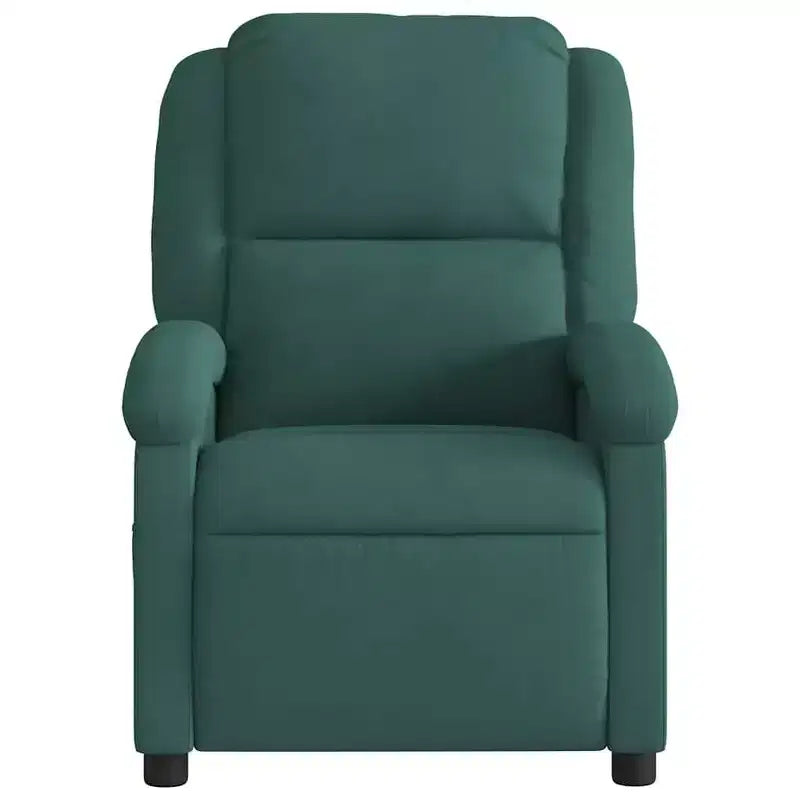 vidaXL Massage Recliner Chair Wingback Armchair Home Theater Cinema Velvet