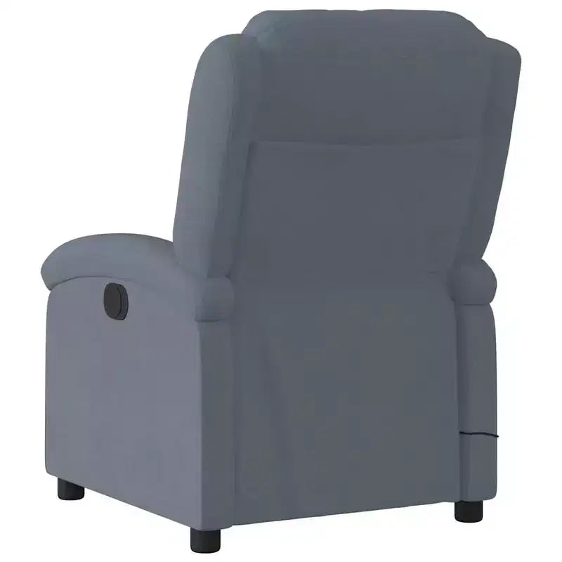 vidaXL Massage Recliner Chair Wingback Armchair Home Theater Cinema Velvet