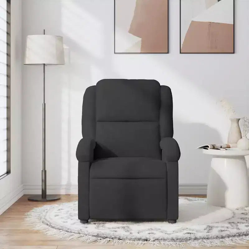 vidaXL Massage Recliner Chair Wingback Armchair Home Theater Cinema Velvet