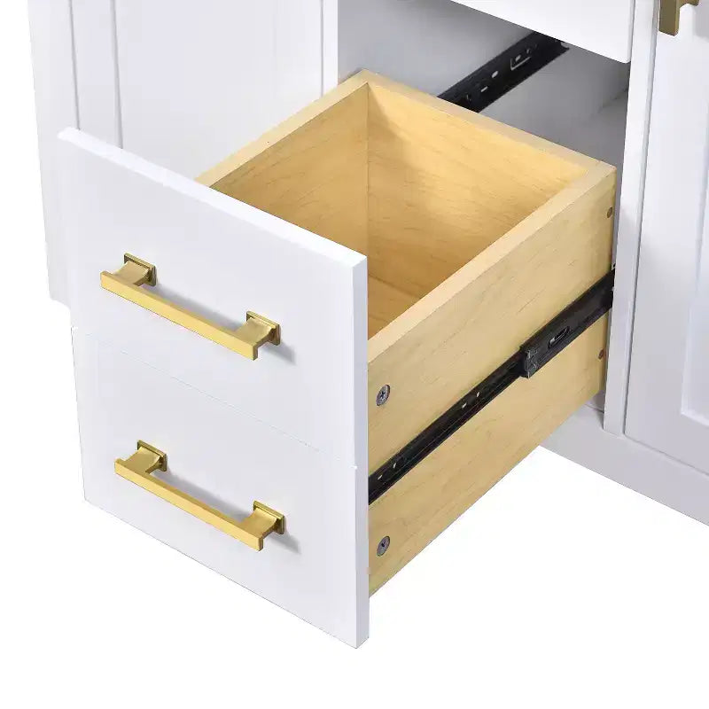36 Bathroom Vanity Sink Combo, Bathroom Storage Cabinet with Drawers, Single Sink Bathroom Vanity with Solid Wood Frame