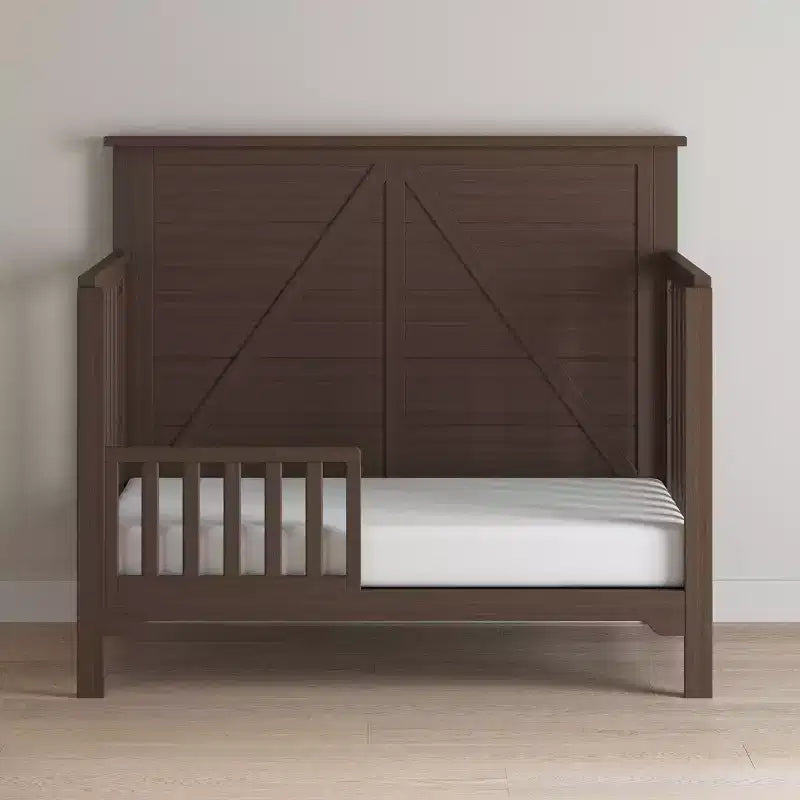 Child Craft Woodland 4-in-1 Convertible Crib, Converts to Day Bed, Toddler Bed, Full Size Bed, 3 Mattress Positions, Baby Safe Finish